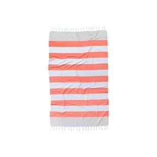 Рушник Barine Pestemal - Journey 90*165 Bej-Papaya 2898 фото | Tidy Home