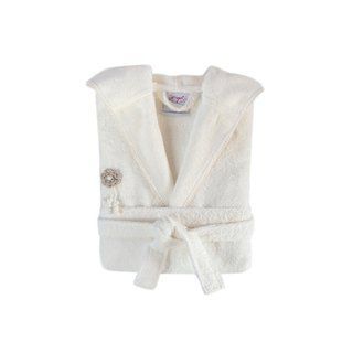 Халат махровий Irya - Labelle ekru молочний L/XL 5055 фото | Tidy Home