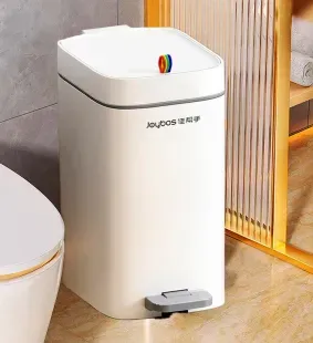 Мусорное ведро Joybos N11 Can- N11-13,2L, 13 л, из нержавеющей стали с педалью 1626 фото | Tidy Home