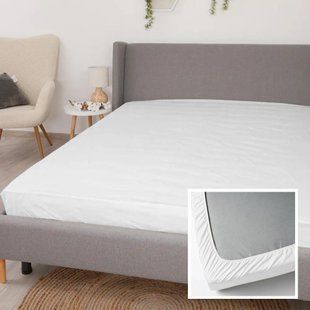 Простиня на резинці FlexDress 180х200 см біла 6183 фото | Tidy Home