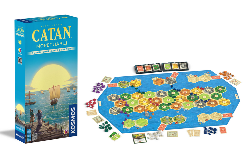 CATAN. Мореплаватели. Дополнение для 5-6 игроков 6331 фото | Tidy Home