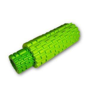 Масажний ролик EasyFit Grid Roller Double 33 см Салатовий 2221 фото | Tidy Home