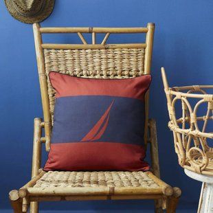 Подушка декоративна Nautica Home - Sail kirmizi червоний 45*45 4087 фото | Tidy Home