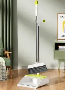 Совок с щеткой Homettler MTL-DS076, салатовый 1548 фото | Tidy Home