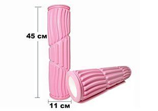 Массажный ролик EasyFit Dozer 45 см Розовый 2185 фото | Tidy Home